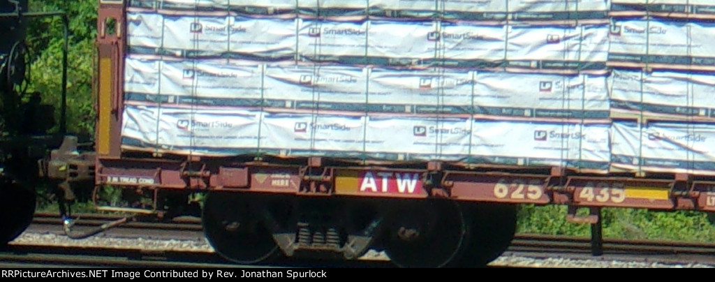 ATW 625435, detail of car number